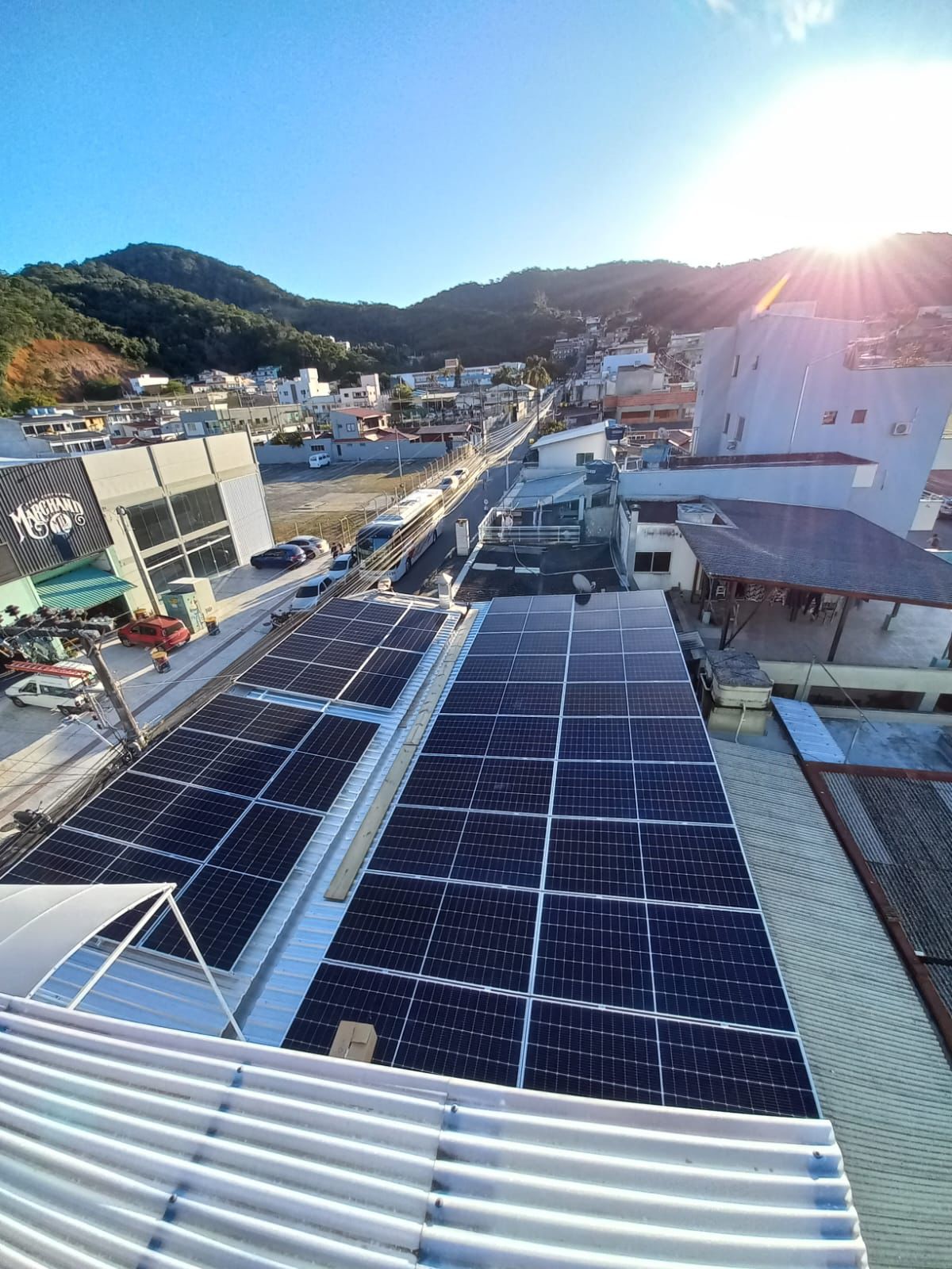 Energia solar comercial