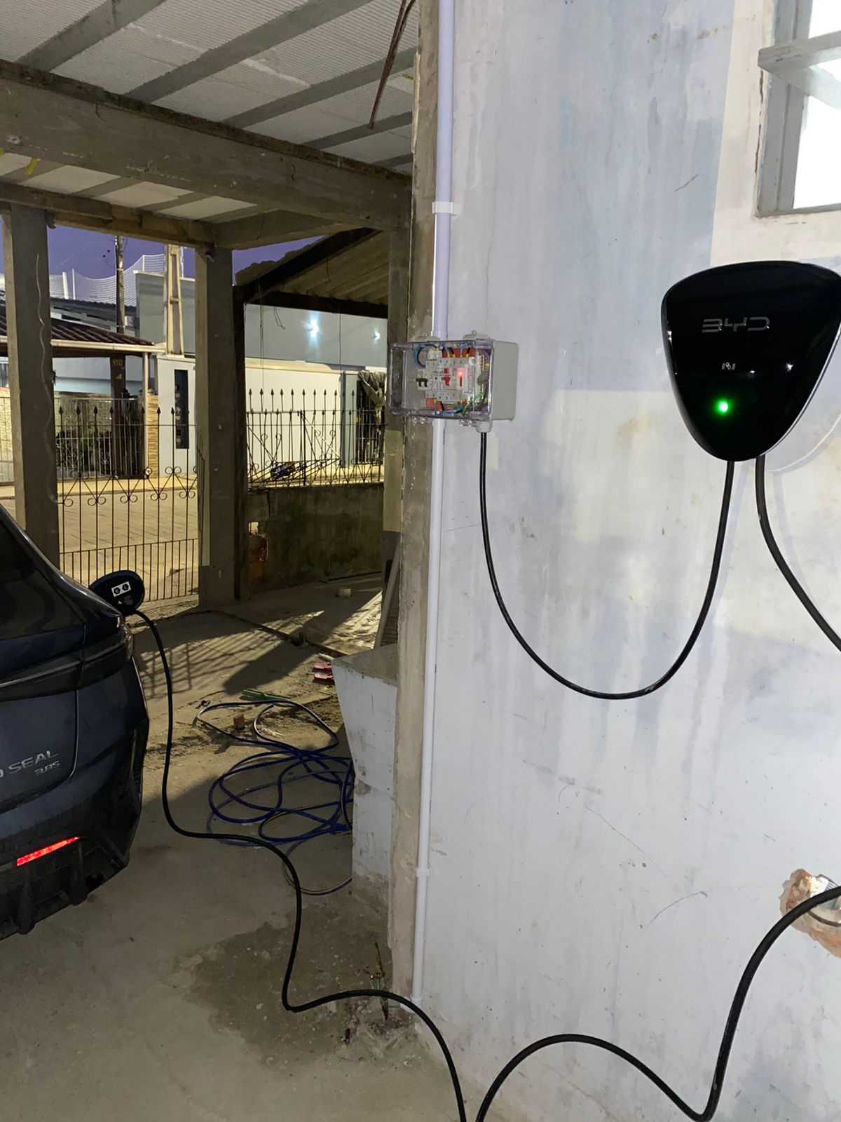 Estação de Recarga para Veículos Elétricos